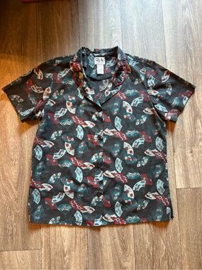 Vintage 90’s RM Malumi of Hawaii Button Down Short Sleeve Shirt
